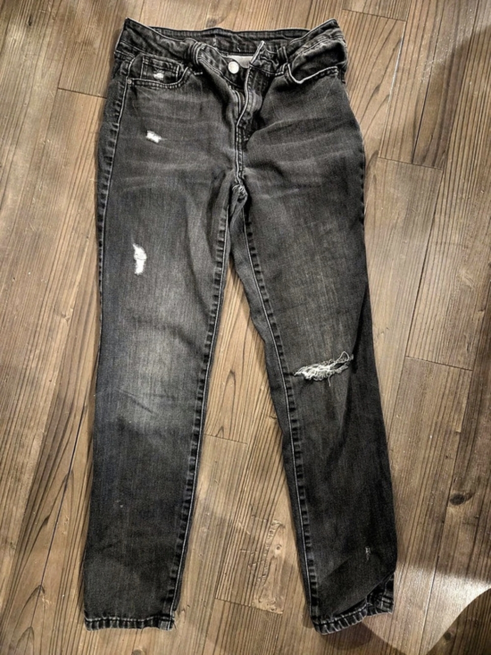 RSQ Women's Straight Leg Jeans in Black